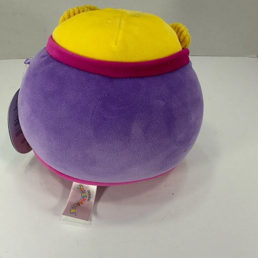 Colorful Plush Toy with Smiling Face size 7” brand new w tags